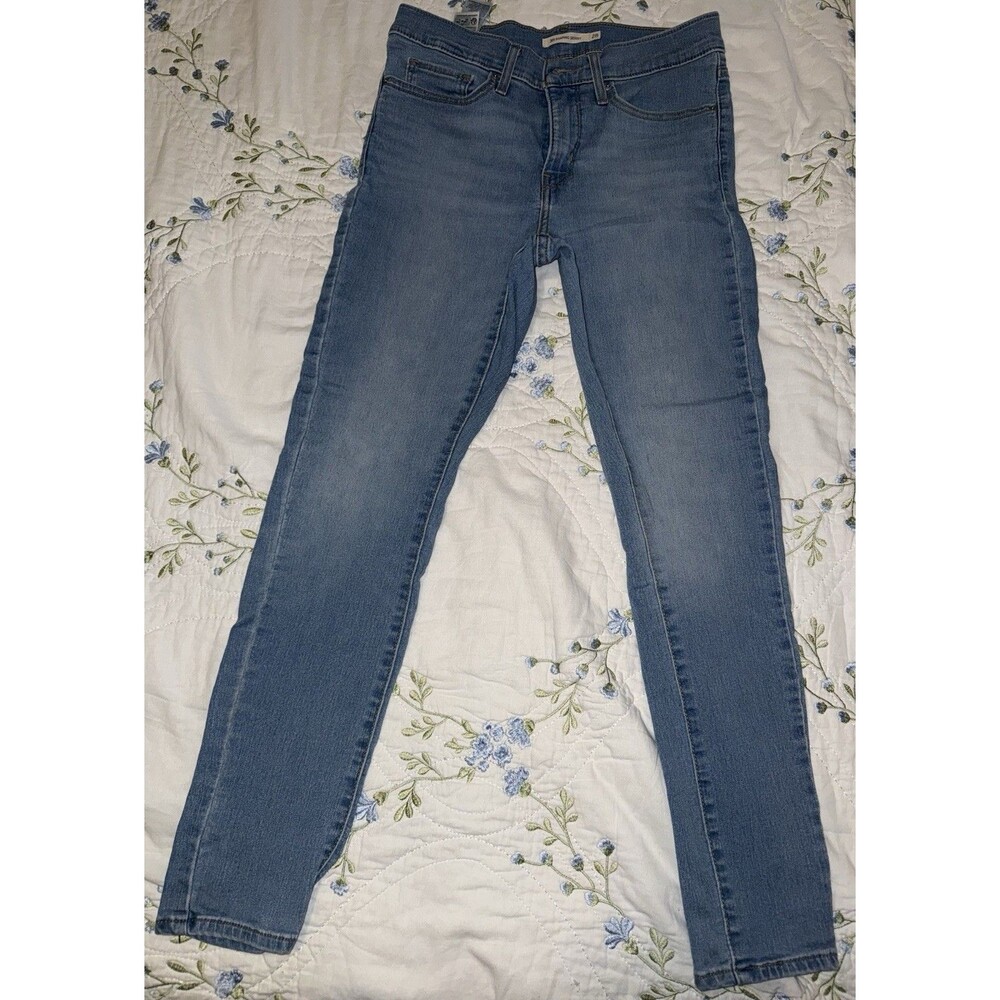 Levi's 311 Shaping Skinny Jeans Women's W28 L28 Medium Blue Stretch